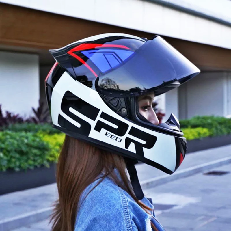 Full helmet of motorcycle scooter full helmet of motorcycle all seasons autumn and winter fog-proof grey safety helmet
Full helmet of motorcycle scooter full helmet of motorcycle all seasons autumn and winter fog-proof grey safety helmet