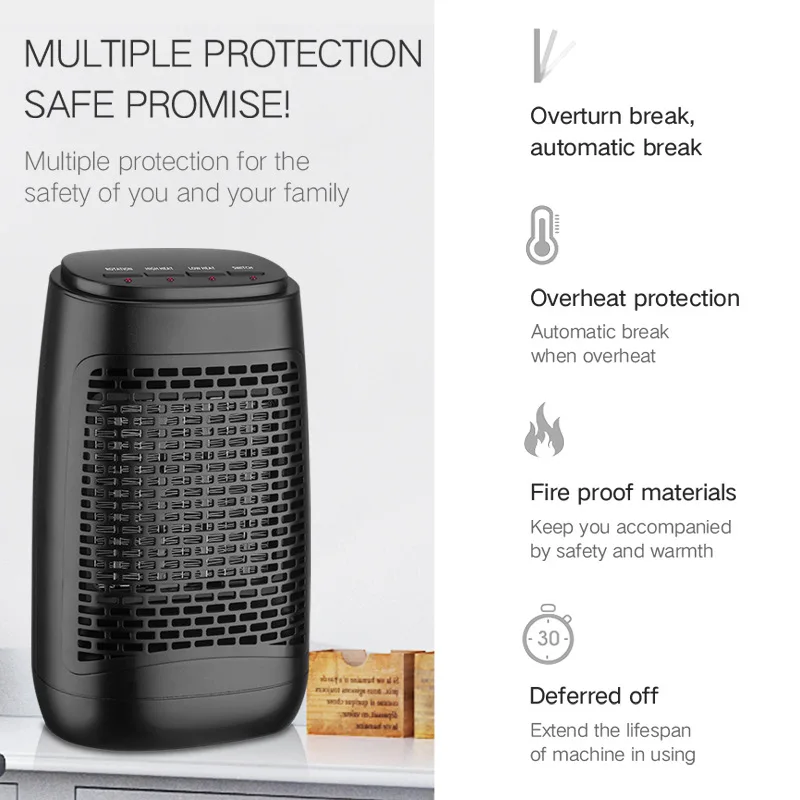 Portable Ceramic Space Heater for Home Office Indoor Use with Adjustable Thermostat Overheat Protection UK Plug
Portable Ceramic Space Heater for Home Office Indoor Use with Adjustable Thermostat Overheat Protection UK Plug