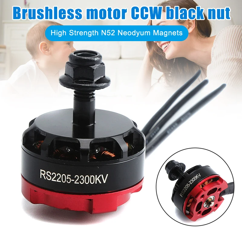 Хороший Здоровый безщеточный двигатель RS2205 2300KV CW/CCW для FPV гоночного