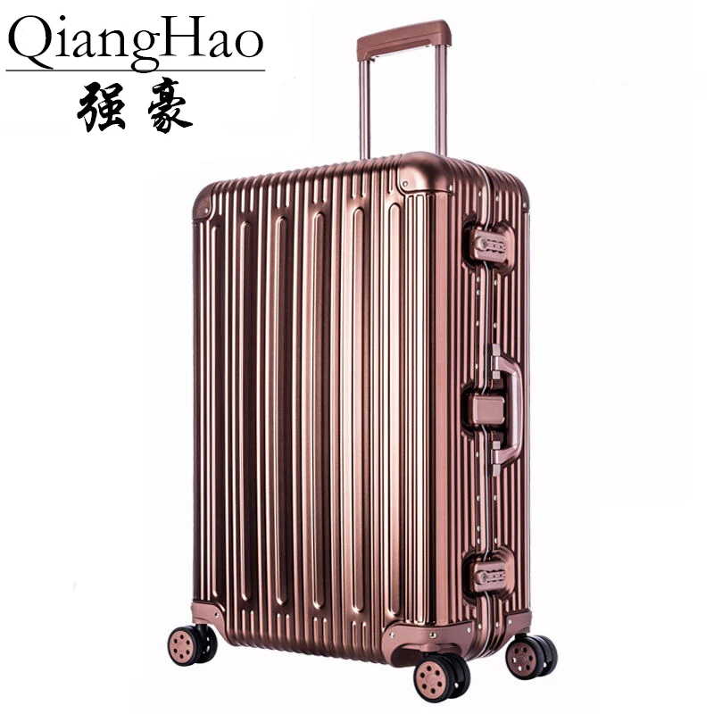 

20"26" 29" inch 100%Aluminium alloy Luggage Suitcase Travel Traveling Trolley Rolling Spinner Hardside Carry On Luggage Suitcase