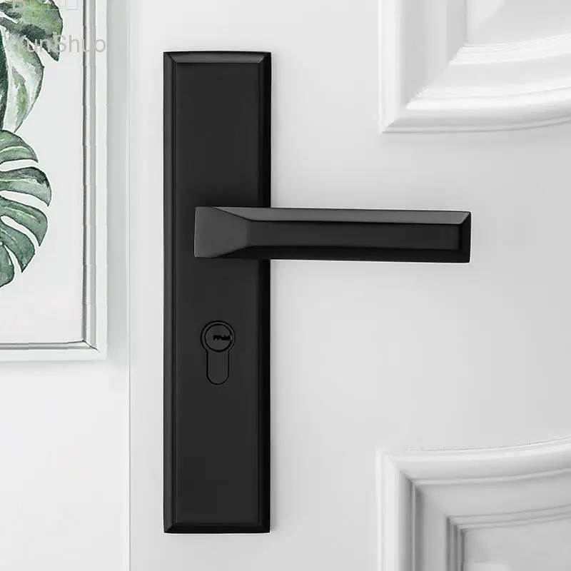 Black Space Aluminum Door Handle, Indoor/bedroom Door Lock, Bathroom Door Lock, Split Silent Door Lock, Door Hardware
Black Space Aluminum Door Handle, Indoor/bedroom Door Lock, Bathroom Door Lock, Split Silent Door Lock, Door Hardware