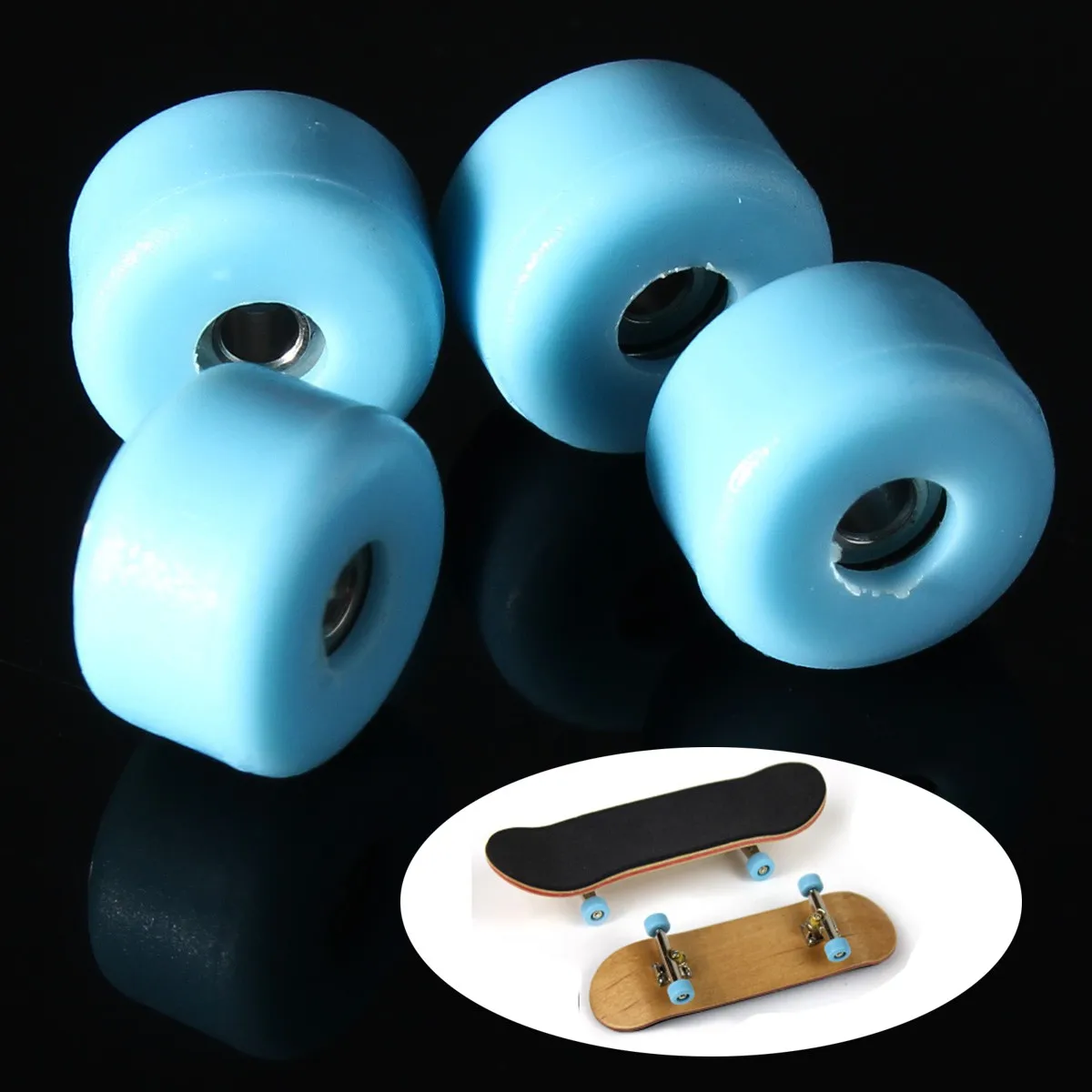 16 Piece/Lot Bearing Wheels for Professional Wood Finger Skateboard Fingerboard Finger Board Spare Parts Toys
16 Piece/Lot Bearing Wheels for Professional Wood Finger Skateboard Fingerboard Finger Board Spare Parts Toys