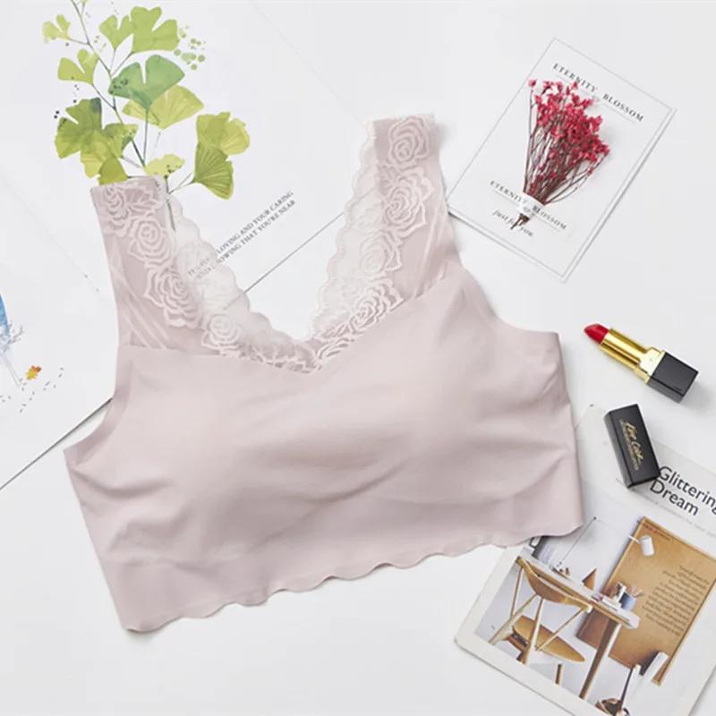 Push up women sexy bra coziness soft lace seamless bra plus size padded bra
Push up women sexy bra coziness soft lace seamless bra plus size padded bra
