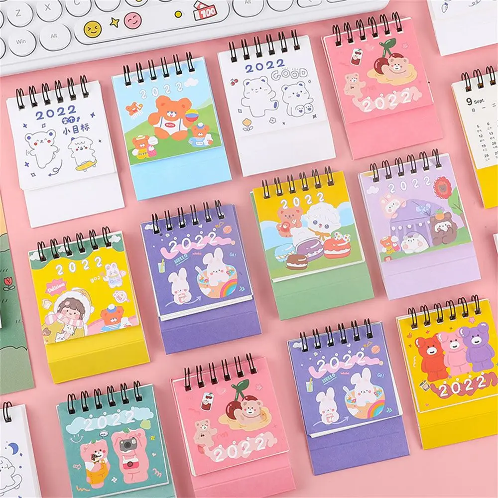2022 Kawaii мультфильмы медведь настольная бумага ins двойной ежедневник Настольный планировщик канцелярские принадлежности для студентов
2022 Kawaii мультфильмы медведь настольная бумага ins двойной ежедневник Настольный планировщик канцелярские принадлежности для студентов