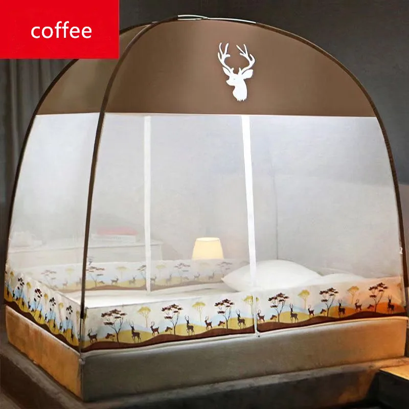 High Mosquito Net Free Installation Yurt Encryption 1.2/1.5/1.8m Bed Insect Mesh Canopy Summer Children Mosquito Netting Tent
High Mosquito Net Free Installation Yurt Encryption 1.2/1.5/1.8m Bed Insect Mesh Canopy Summer Children Mosquito Netting Tent