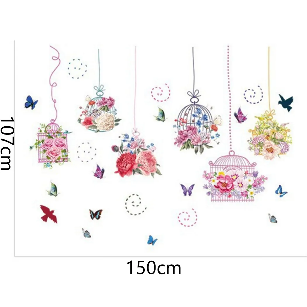 1*Wall Sticker DIY Flowers Birdcage Butterfly Wall Stickers Decal Pattern Mural Home\\Room Decor In Stock
1*Wall Sticker DIY Flowers Birdcage Butterfly Wall Stickers Decal Pattern Mural Home\\Room Decor In Stock