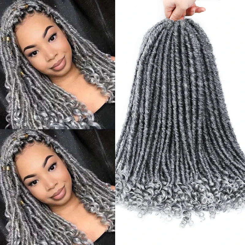 XCCOCO Faux Locs Crochet Braids 18 Inch Soft Natural Soft Synthetic Hair Extension 20 Stands/Pack Goddess Locks 80g Curly Hair
XCCOCO Faux Locs Crochet Braids 18 Inch Soft Natural Soft Synthetic Hair Extension 20 Stands/Pack Goddess Locks 80g Curly Hair