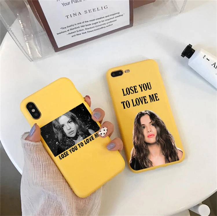 Чехол для телефона Selena Gomez с надписью lost You To Love Me мягкий цветной чехол huawei p30 pro lite