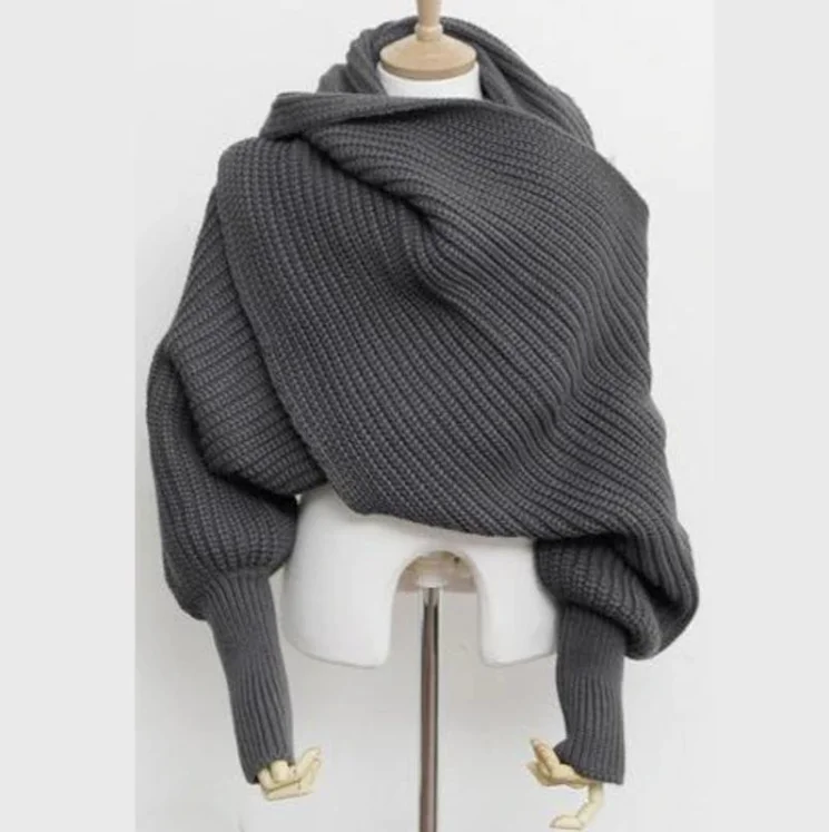 Новый зимний шерстяной шарф YLWHJJ в американском стиле для мужчин и женщин с