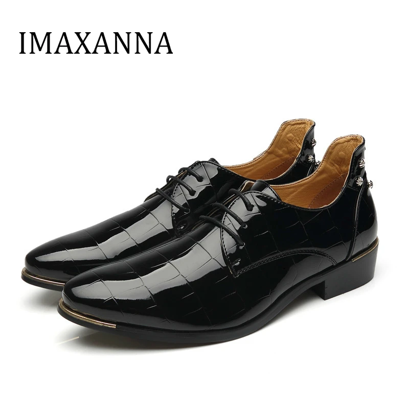 IMAXANNA Spring Man Leather Shoes Men Oxford Luxury Brand Men's Formal Business Shoes Comfortable Lace-up Classic Leather Shoe
IMAXANNA Spring Man Leather Shoes Men Oxford Luxury Brand Men's Formal Business Shoes Comfortable Lace-up Classic Leather Shoe