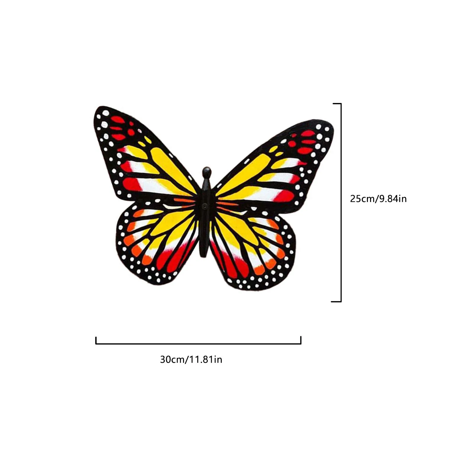 3PC Acrylic Butterfly Decoration D Acrylic Butterfly Wall Art Home Decoration Color Garden Sculpture Wall Courtyard decoration
3PC Acrylic Butterfly Decoration D Acrylic Butterfly Wall Art Home Decoration Color Garden Sculpture Wall Courtyard decoration