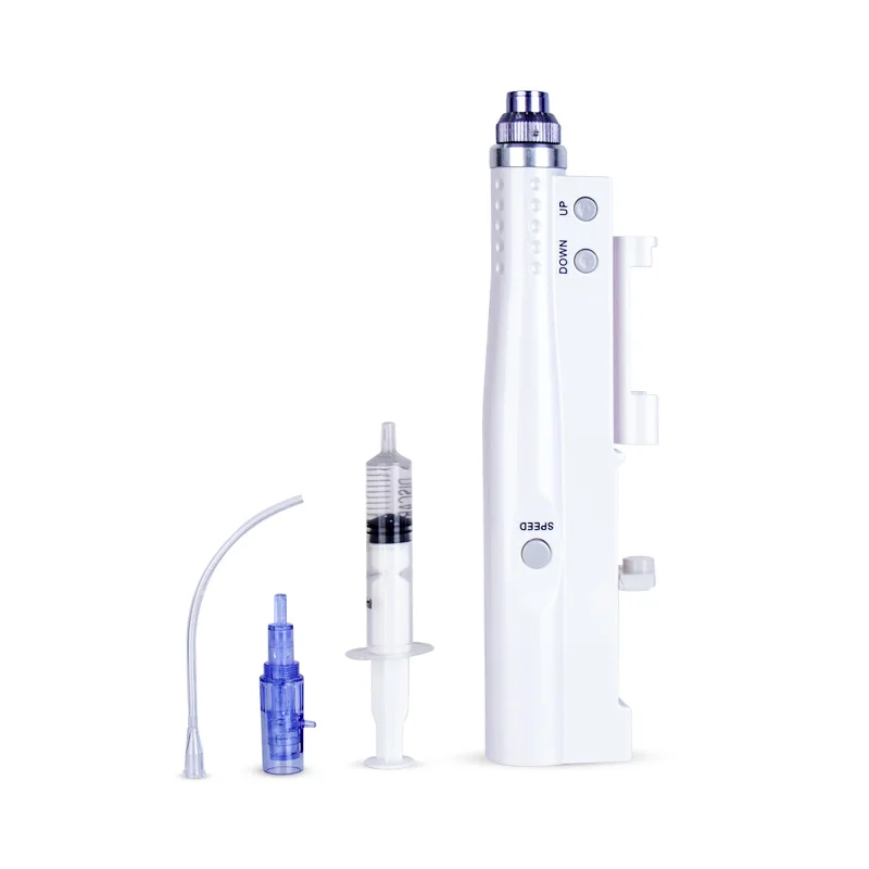 2 in 1 Hydra Injector Microneedles Dr Pen Drag Nano Mesotherapy Microneedle Dr Pen Portable Smart Injector Skin Care Pen
2 in 1 Hydra Injector Microneedles Dr Pen Drag Nano Mesotherapy Microneedle Dr Pen Portable Smart Injector Skin Care Pen