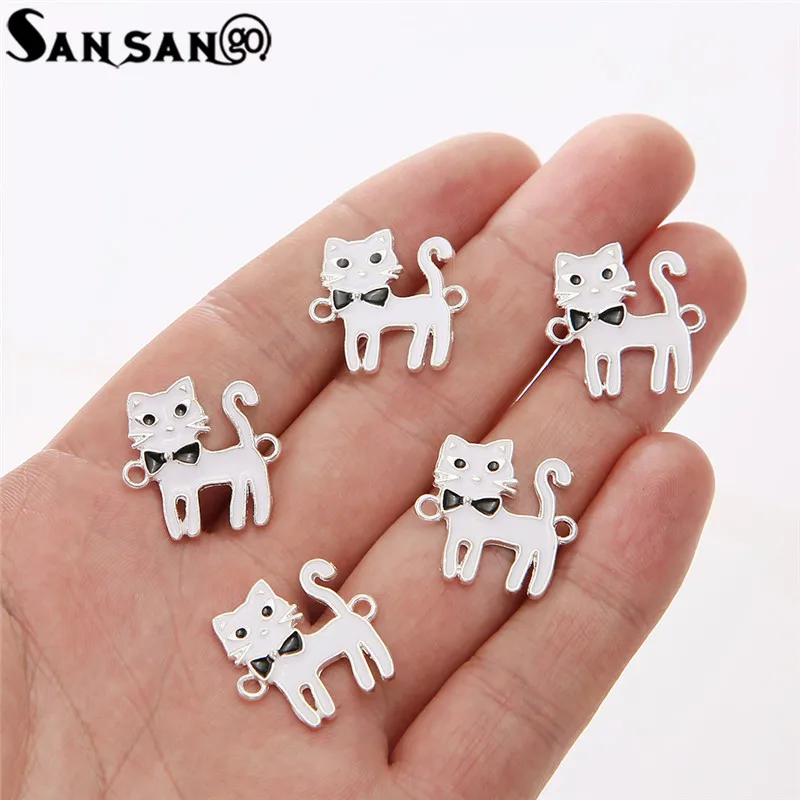 10pcs/lot Football Cat Rocket Alloy Connector Charms DIY Necklace Bracelet For Jewelry Making Accessories
10pcs/lot Football Cat Rocket Alloy Connector Charms DIY Necklace Bracelet For Jewelry Making Accessories