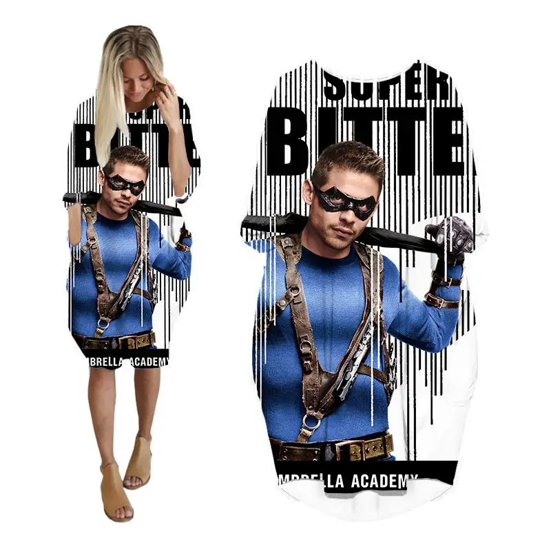 LIASOSO 3D Print Fashion Umbrella Academy Dress Women Funny Harajuku Dress Long-sleeve Maxi Dresses for Women Women Clothing
LIASOSO 3D Print Fashion Umbrella Academy Dress Women Funny Harajuku Dress Long-sleeve Maxi Dresses for Women Women Clothing