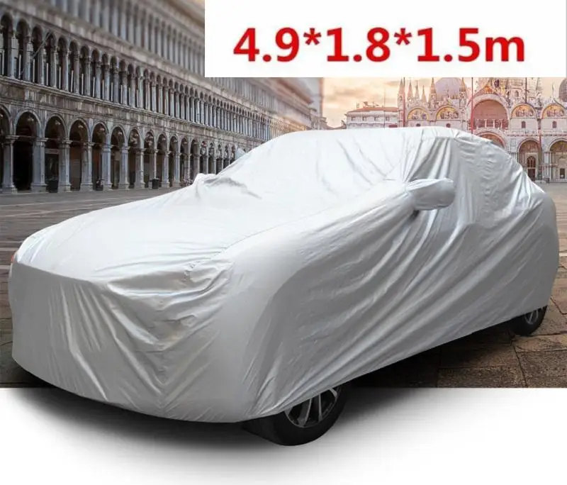 1pc Universal Car Peva Protective Cover Sun Shade Protection Cover Waterproof Dust Rain Protector Accessories Awning For Car
1pc Universal Car Peva Protective Cover Sun Shade Protection Cover Waterproof Dust Rain Protector Accessories Awning For Car