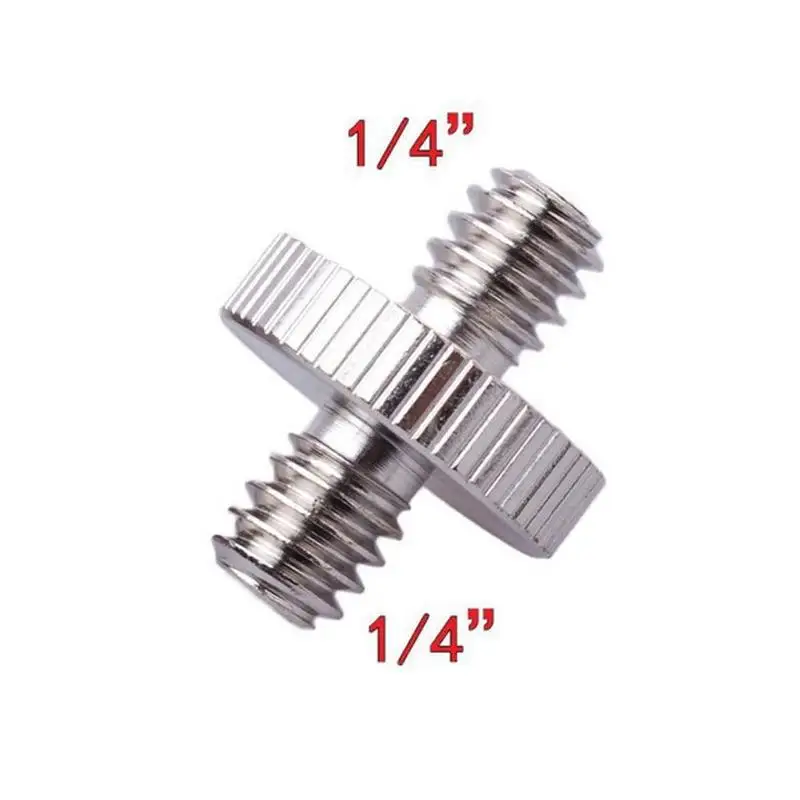 1/4 "Мужской до 1/4" наружной резьбой переходник 1/4 Inch двойной мужской винт-адаптер с наружной резьбой поддерживает штатив Камера аксессуары по...
1/4 "Мужской до 1/4" наружной резьбой переходник 1/4 Inch двойной мужской винт-адаптер с наружной резьбой поддерживает штатив Камера аксессуары по...