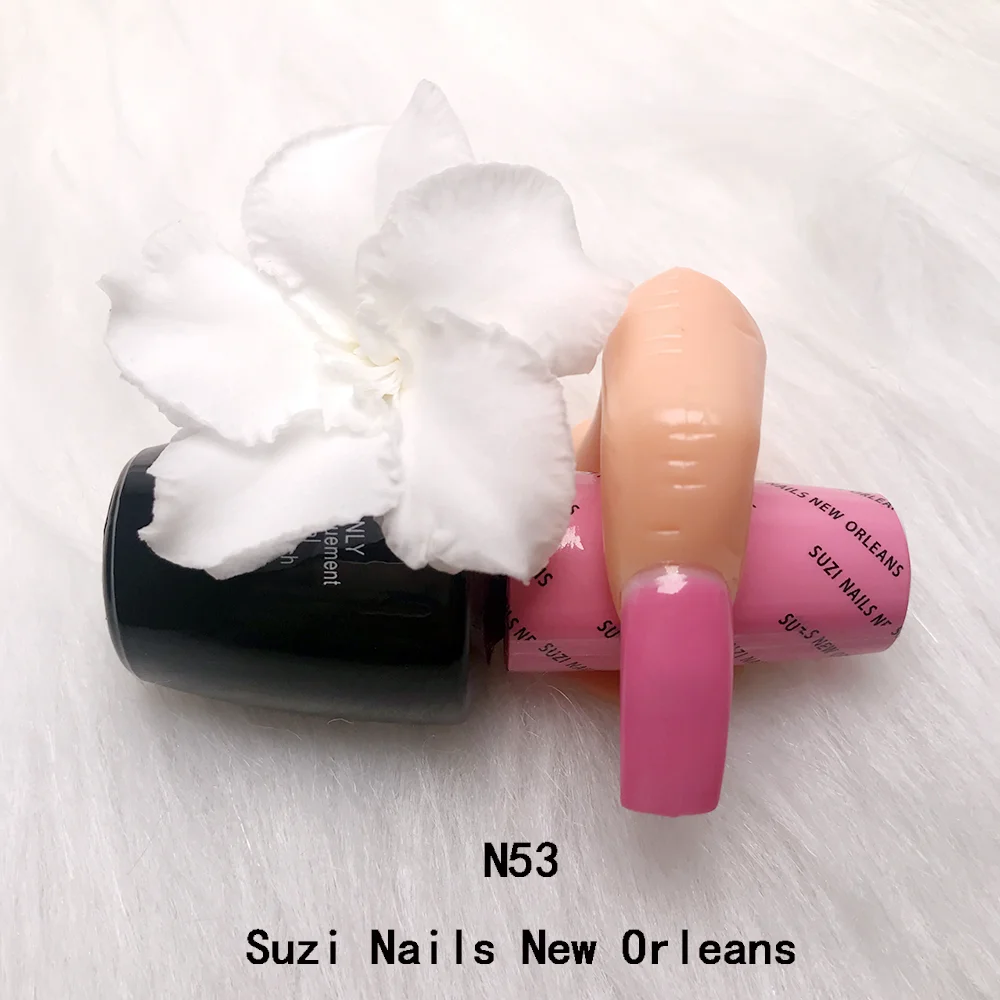 Новый Опи 15 мл N53 Suzi Nails Орлеан УФ-гель для ногтей база верх покрытие