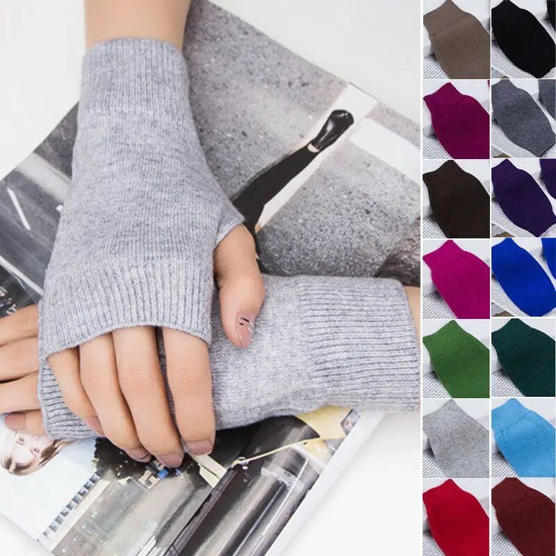 1 Pair Winter Gloves Female Fingerless Gloves Without Fingers Women Cashmere Warm Winter Gloves Hand Wrist Warmer Mittens
1 Pair Winter Gloves Female Fingerless Gloves Without Fingers Women Cashmere Warm Winter Gloves Hand Wrist Warmer Mittens
