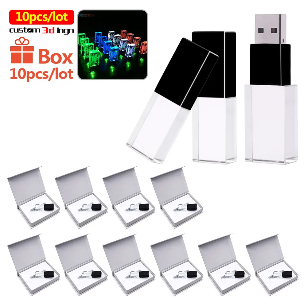 10pcs/lot 64GB Crystal LED Light for Ford Car Logo 4G 8G 16G 32GB USB Flash Drive 2.0 Memory Stick Pendrive free Custom 3D LOGO
10pcs/lot 64GB Crystal LED Light for Ford Car Logo 4G 8G 16G 32GB USB Flash Drive 2.0 Memory Stick Pendrive free Custom 3D LOGO