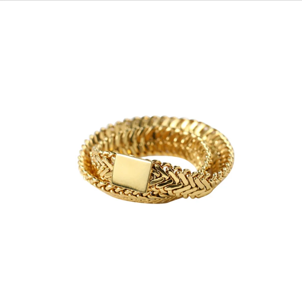 Simple Creative Snake Bone Soft Chain Fashion Temperament Wild Minimalist Ins Women's Ring Jewelry Accessories Wholesale
Simple Creative Snake Bone Soft Chain Fashion Temperament Wild Minimalist Ins Women's Ring Jewelry Accessories Wholesale