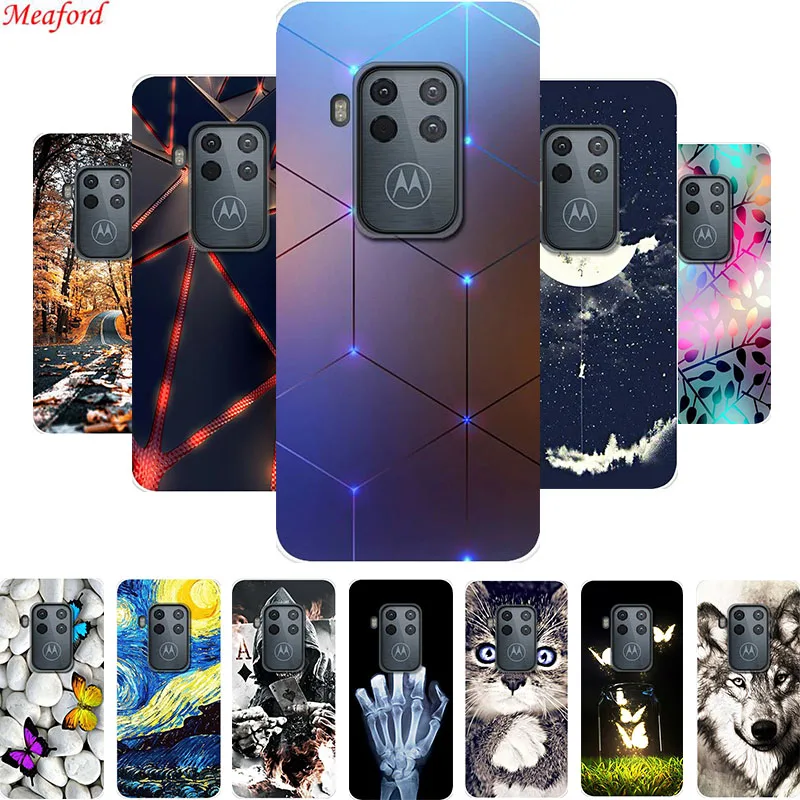 Чехол 6 39 дюйма для Motorola One Zoom силиконовый мягкий чехол из ТПУ крутые Чехлы