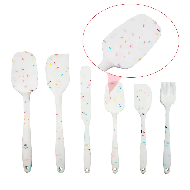 6PCS Food Grade Silicone Non-Stick Butter Cooking Spatula Set Cookie Pastry Scraper Brush Cake Baking Mixing Tool Kitchen Tools
6PCS Food Grade Silicone Non-Stick Butter Cooking Spatula Set Cookie Pastry Scraper Brush Cake Baking Mixing Tool Kitchen Tools