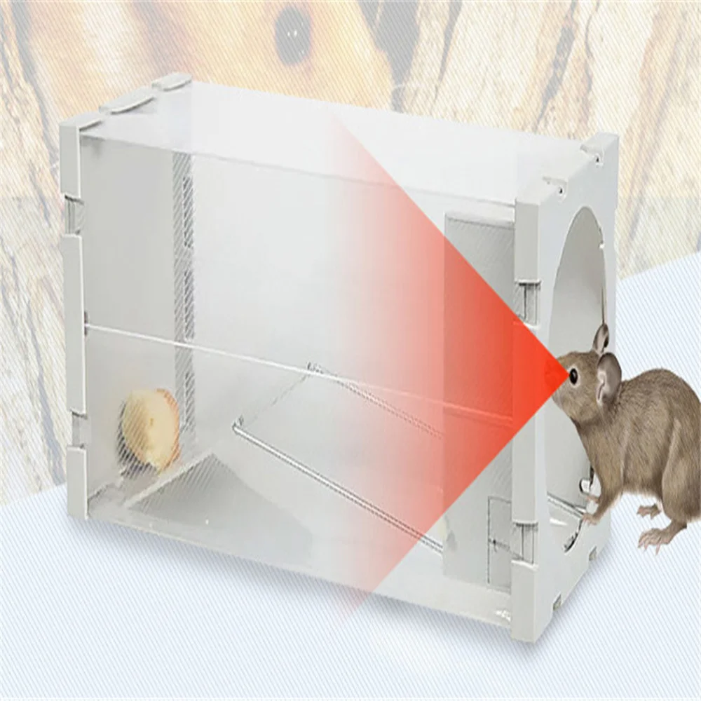 Humane Animal Live Cage Rat Cage Trap Catcher Live Rodent Control (Transparent White)
Humane Animal Live Cage Rat Cage Trap Catcher Live Rodent Control (Transparent White)