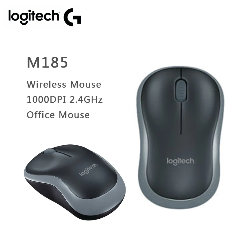 Logitech M185/M186 Wireless Mouse PC/Laptop Windows Mac Mouse USB Nano Receiver Wireless Mouse with 1000DPI 2.4GHz Office Mouse
Logitech M185/M186 Wireless Mouse PC/Laptop Windows Mac Mouse USB Nano Receiver Wireless Mouse with 1000DPI 2.4GHz Office Mouse
