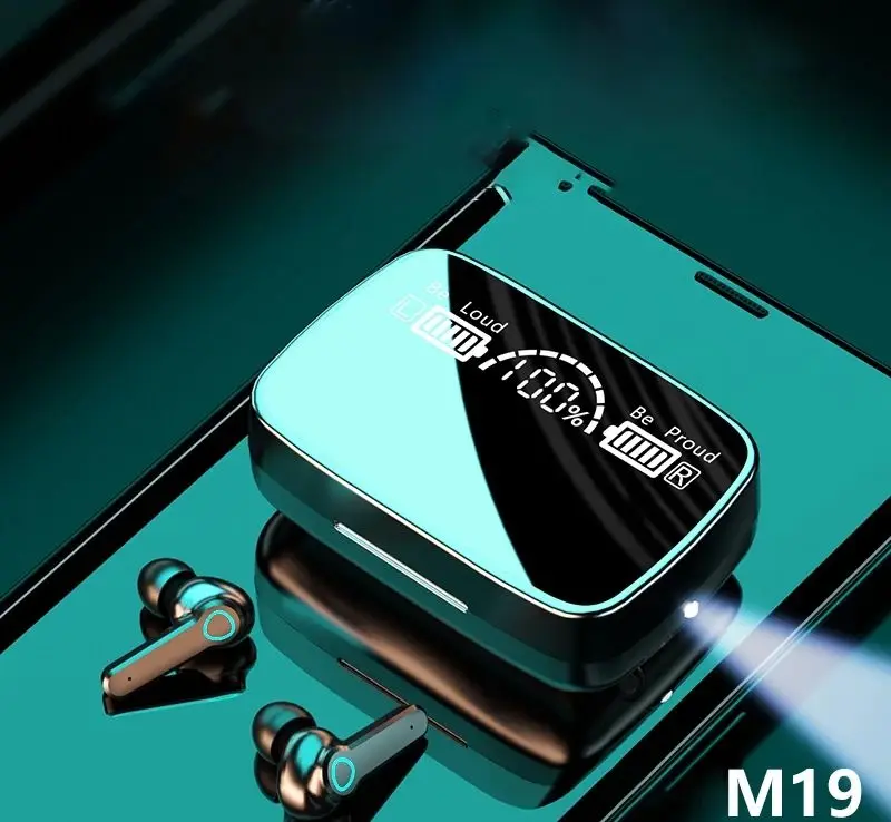 Новые Bluetooth-совместимые наушники TWS M9-19 беспроводные наушники стерео сабвуфер наушники с микрофоном зарядный чехол наушники гарнитура
Новые Bluetooth-совместимые наушники TWS M9-19 беспроводные наушники стерео сабвуфер наушники с микрофоном зарядный чехол наушники гарнитура