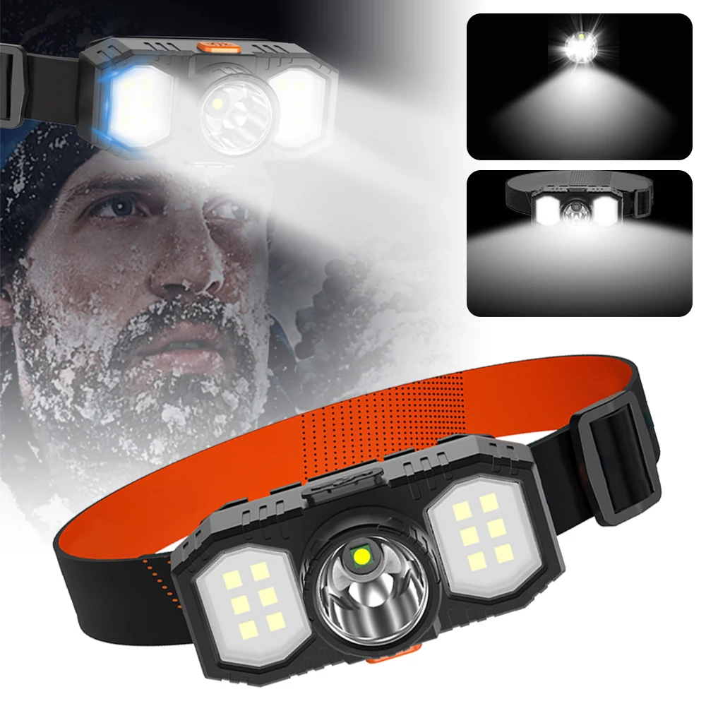 Dual Light Source Super Bright Head Torch Headlight Led Usb Rechargeable Headlamp Camping Fish Portable Work Head Light
Dual Light Source Super Bright Head Torch Headlight Led Usb Rechargeable Headlamp Camping Fish Portable Work Head Light