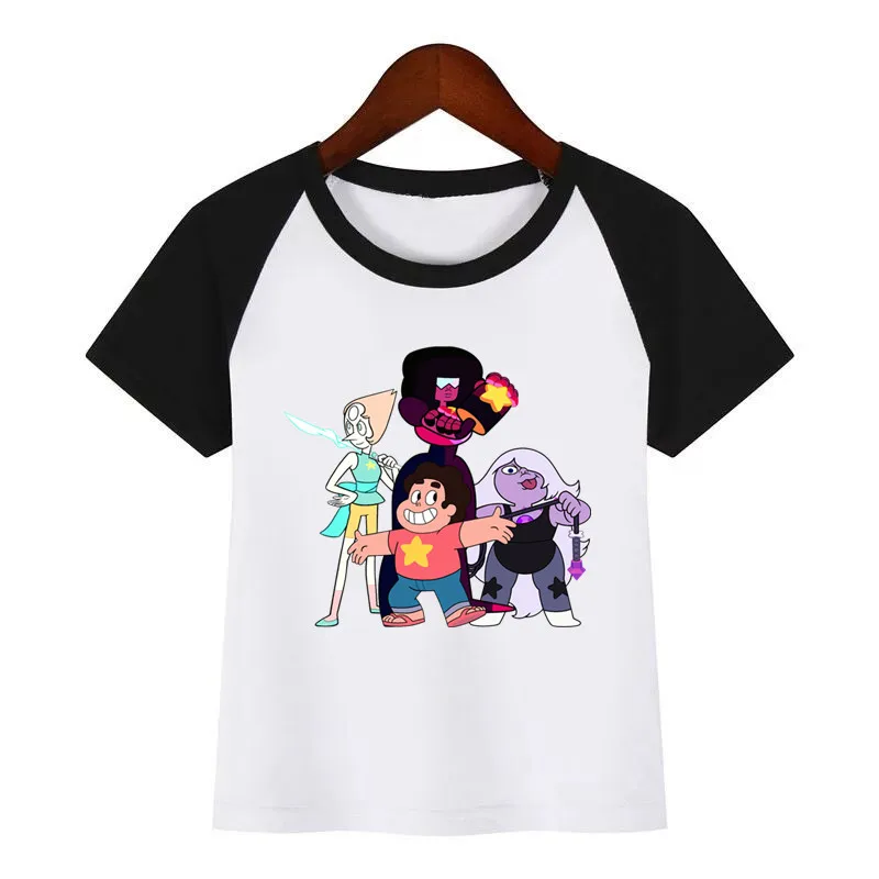 Kids Steven Universe Cartoon Funny T Shirt Design Summer Tops Boys and Girls Casual Streetwear T-shirt
Kids Steven Universe Cartoon Funny T Shirt Design Summer Tops Boys and Girls Casual Streetwear T-shirt