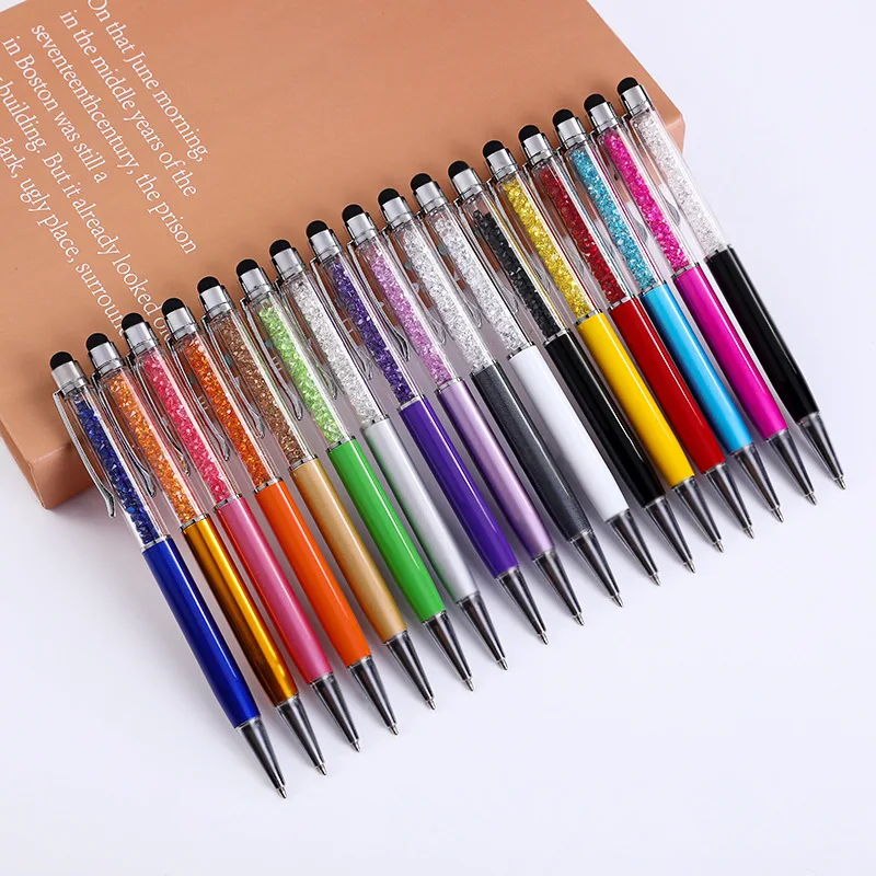 1PCS High-texture Metallic Crystal Stylus Pen Capacitive Screen Touch Pen For Ipad Iphone Office Supplies Ballpoint Pen
1PCS High-texture Metallic Crystal Stylus Pen Capacitive Screen Touch Pen For Ipad Iphone Office Supplies Ballpoint Pen