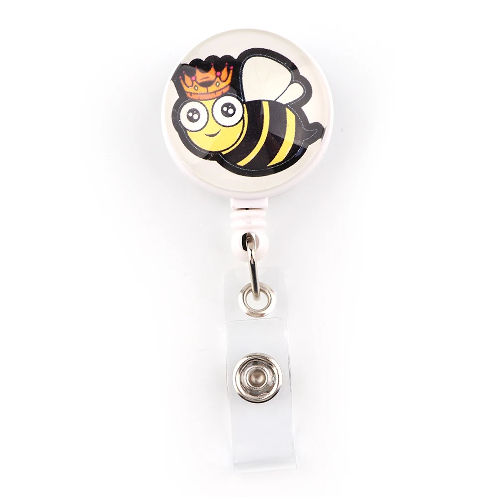 CB708 Bee Retractable Badge Holder Reel Student Nurse Exhibition ID Name Card Badge Holder Office Stationery
CB708 Bee Retractable Badge Holder Reel Student Nurse Exhibition ID Name Card Badge Holder Office Stationery