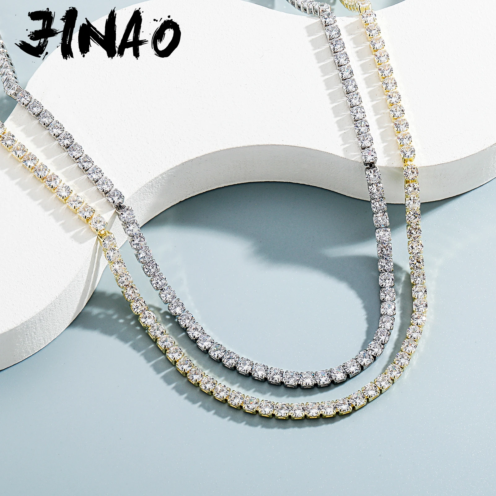 Новое модное высококачественное ожерелье JINAO 2021 мм, 3 мм, 4 мм, 5 мм, 14 К позолота с фианитами класса ААА для мужчин и женщин, ювелирные изделия н...
Новое модное высококачественное ожерелье JINAO 2021 мм, 3 мм, 4 мм, 5 мм, 14 К позолота с фианитами класса ААА для мужчин и женщин, ювелирные изделия н...