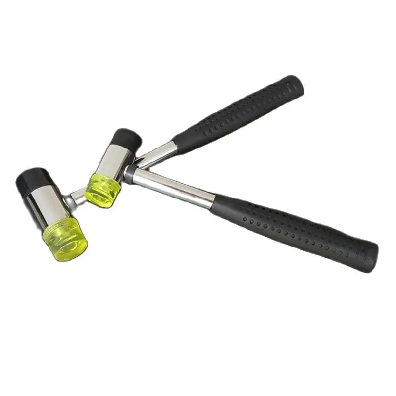1 Pcs 25 MM Double Face Soft Tap Steel Pipe Handle Rubber Installation Hammer Interchangeable Head Nylon Leather Furniture
1 Pcs 25 MM Double Face Soft Tap Steel Pipe Handle Rubber Installation Hammer Interchangeable Head Nylon Leather Furniture