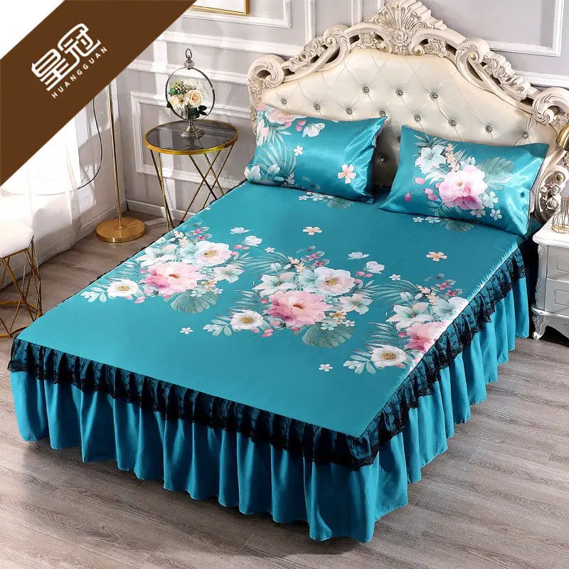 Летнее шелковое постельное белье, роскошное постельное белье, современный комплект постельного белья в китайском стиле, двуспальная текст... 
Летнее шелковое постельное белье, роскошное постельное белье, современный комплект постельного белья в китайском стиле, двуспальная текст...