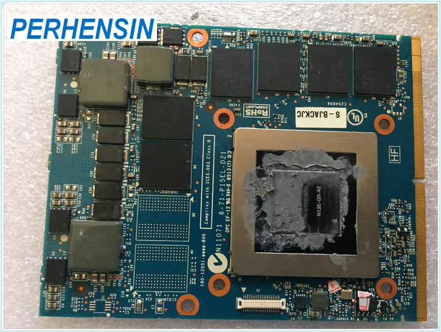 Видеокарта GTX670MX GTX 670MX N13E-GR-A2 3G 6-71-P15EL-D21 VGA для Clevo X7200 X8100 P150HM P170HM P150EM P1 100% отлично