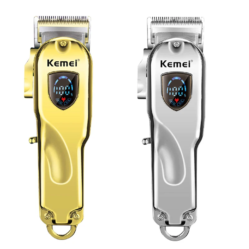 Kemei Rechargeable LED LCD Display Electric Hair Clippers Adjustable Blades Men's Professional Trimmer
Kemei Rechargeable LED LCD Display Electric Hair Clippers Adjustable Blades Men's Professional Trimmer