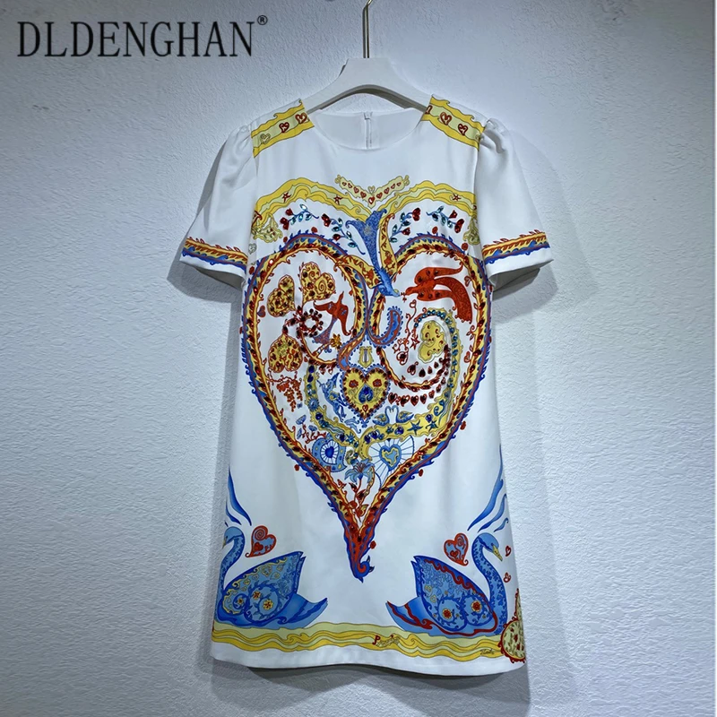DLDENGHAN Fashion Diamonds Summer Dress Women O-Neck Short Sleeve Indie Folk Print Straight Dresses Designer New
DLDENGHAN Fashion Diamonds Summer Dress Women O-Neck Short Sleeve Indie Folk Print Straight Dresses Designer New
