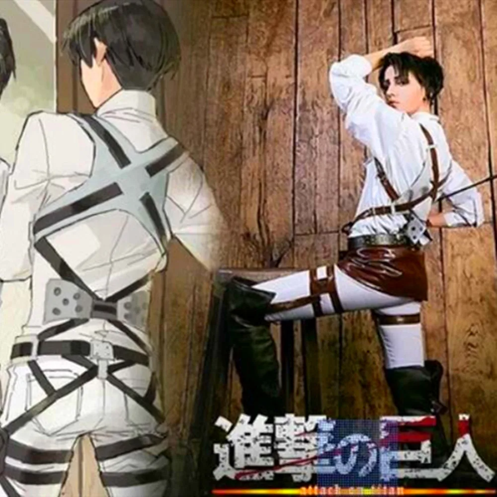 Mikasa Leather Belt Prop Anime Cosplay Costume Attack on Titan Ackerman Armin Arlert PU
Mikasa Leather Belt Prop Anime Cosplay Costume Attack on Titan Ackerman Armin Arlert PU