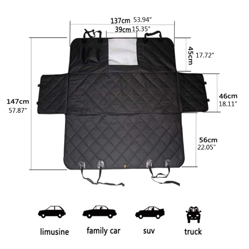2021 New Dog Car Seat Cover Waterproof Pet Dog Travel Mat Mesh Dog Carrier Car Hammock Cu
2021 New Dog Car Seat Cover Waterproof Pet Dog Travel Mat Mesh Dog Carrier Car Hammock Cu