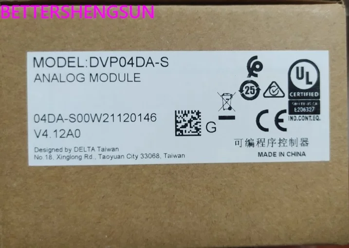 DVP04DA-S DVP04AD-S Brand new original genuine SS series expansion module 
DVP04DA-S DVP04AD-S Brand new original genuine SS series expansion module