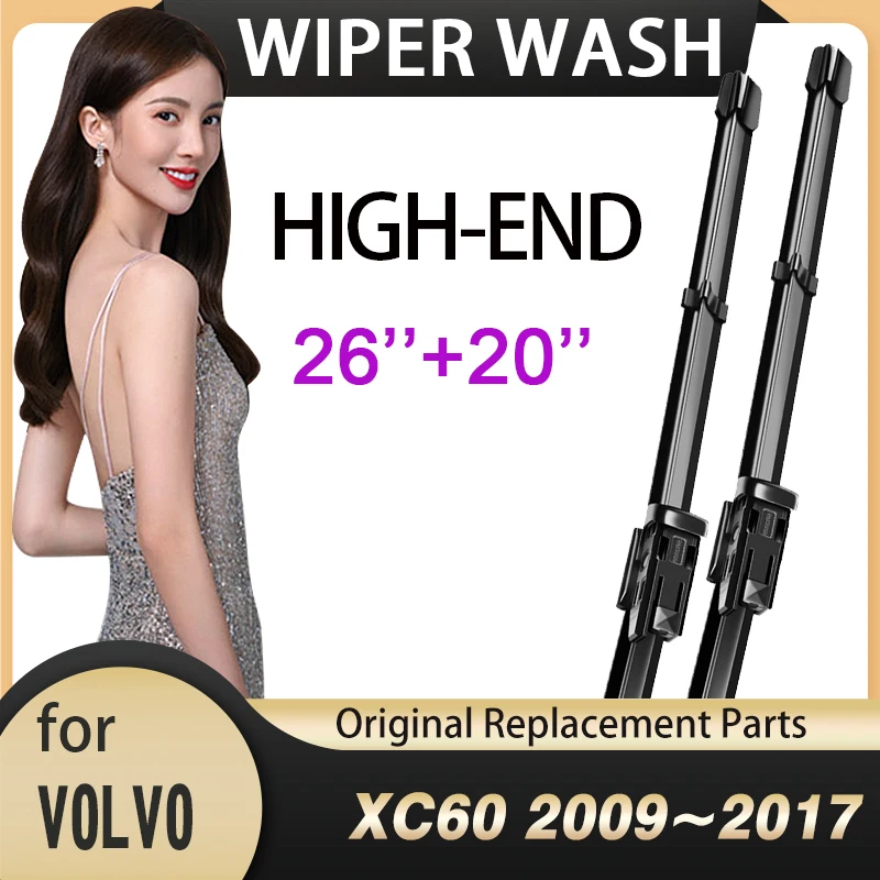 for VOLVO XC60 2009 2010 2011 2012 2013 2014 2015 2016 2017 Car Wiper Blades Coaster XC 60 Windshield Window Wipers Car Goods
for VOLVO XC60 2009 2010 2011 2012 2013 2014 2015 2016 2017 Car Wiper Blades Coaster XC 60 Windshield Window Wipers Car Goods