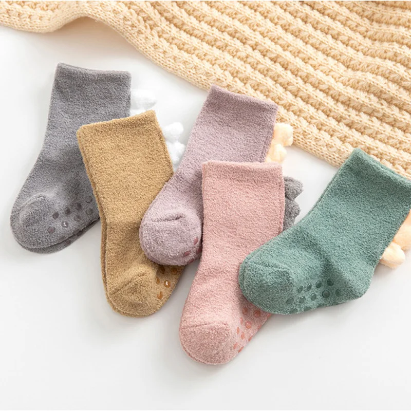 Baby Socks Girls Boys Cartoon Thickened Non-slip Sleep Socks Kids Toddlers Autumn Spring Newborn Infant Floor Socks Soft
Baby Socks Girls Boys Cartoon Thickened Non-slip Sleep Socks Kids Toddlers Autumn Spring Newborn Infant Floor Socks Soft