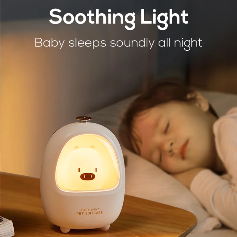 LED Animal Touch Night Light Bedroom Baby Breastfeeding Adjustable Sleep Lamp Cute Children USB Rechargeable Bedside Lamp Decor
LED Animal Touch Night Light Bedroom Baby Breastfeeding Adjustable Sleep Lamp Cute Children USB Rechargeable Bedside Lamp Decor