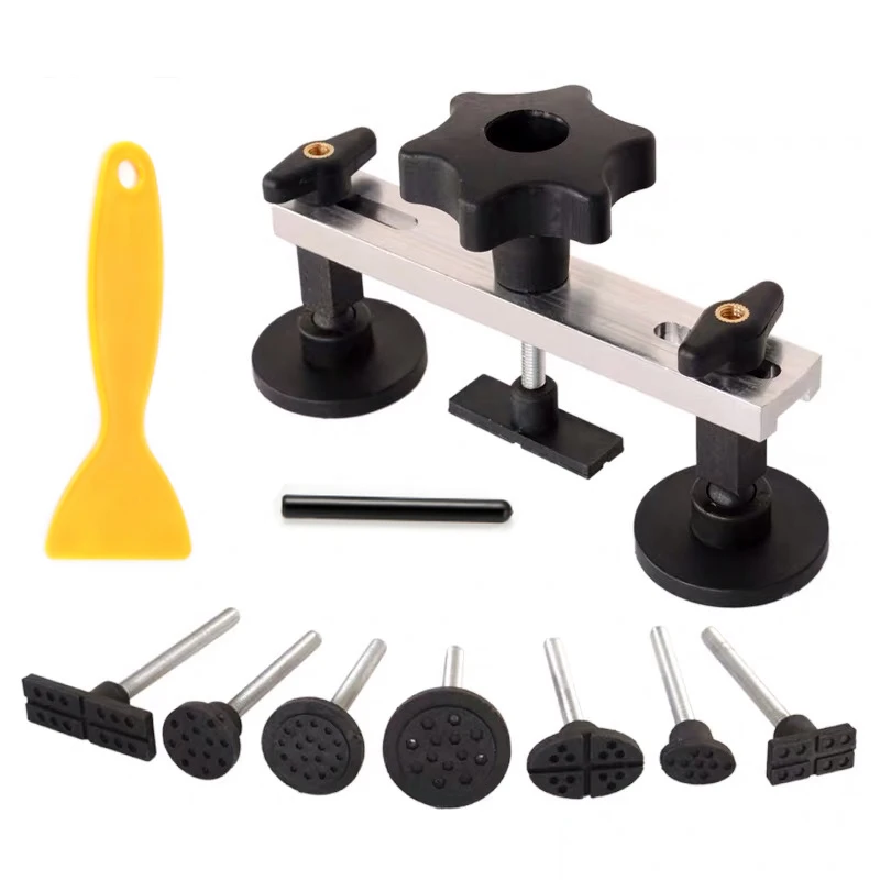 Инструмент для ремонта автомобильных вмятин, набор для вытягивания вмятин
Инструмент для ремонта автомобильных вмятин, набор для вытягивания вмятин