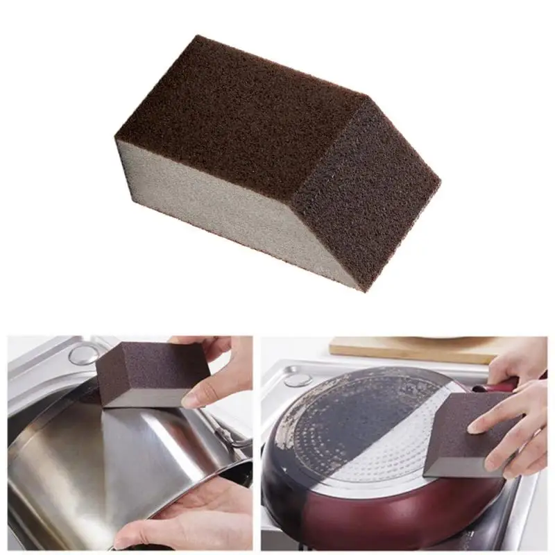 Alumina Emery Sponge Kitchen Cleaning Brush Remove Stains Rust Bowl Washing Sponge Household Kitchen Pot Pan Cleaning Tools TLZ
Alumina Emery Sponge Kitchen Cleaning Brush Remove Stains Rust Bowl Washing Sponge Household Kitchen Pot Pan Cleaning Tools TLZ