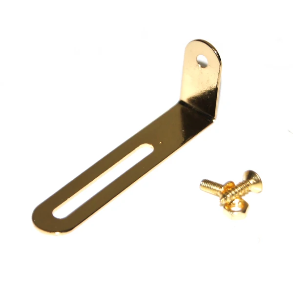 Gold Pickguard Bracket W/Nut & Screws for Electric Guitar Parts 
Gold Pickguard Bracket W/Nut & Screws for Electric Guitar Parts