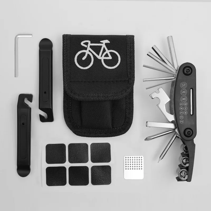 Bicycle Repair Tools Kit Bike Accessories Multi Tool Set With Pump Tire Patch Portable Mountain Road BikeTire Auto Tool Set
Bicycle Repair Tools Kit Bike Accessories Multi Tool Set With Pump Tire Patch Portable Mountain Road BikeTire Auto Tool Set