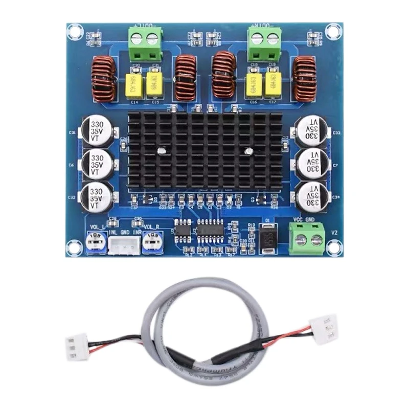 Плата усилителя мощности TPA3116D2 2X50W плата цифрового усилителя мощности аудио
Плата усилителя мощности TPA3116D2 2X50W плата цифрового усилителя мощности аудио